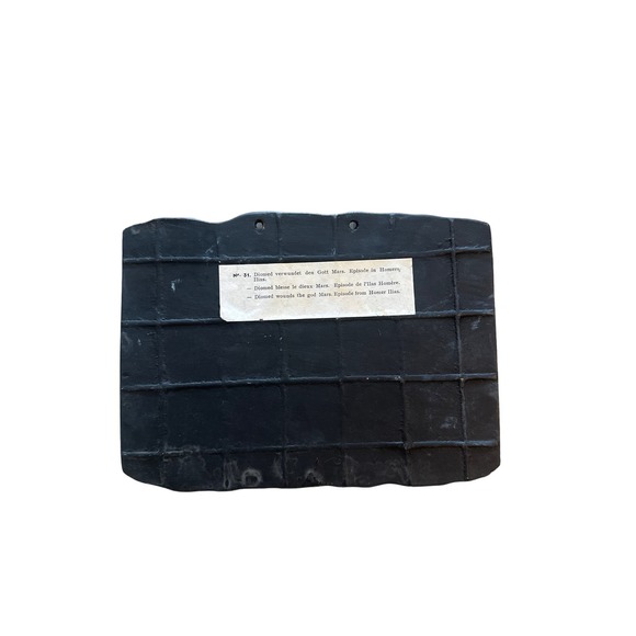 Diomed Wounds God Mars Episode in Homers Iliad Plaque Hanging Wall Art Ceramic - Picture 5 of 6